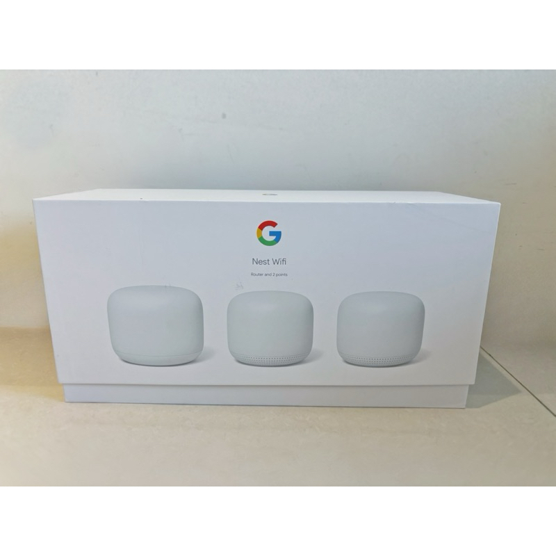 Google Nest Wifi Router and Point 谷歌2代 網路路由器+智慧喇叭+延伸器 mesh