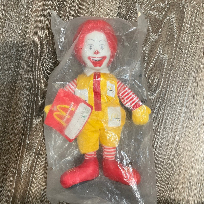 全新 老玩具 麥當勞叔叔 絕版 玩偶 娃娃 1996