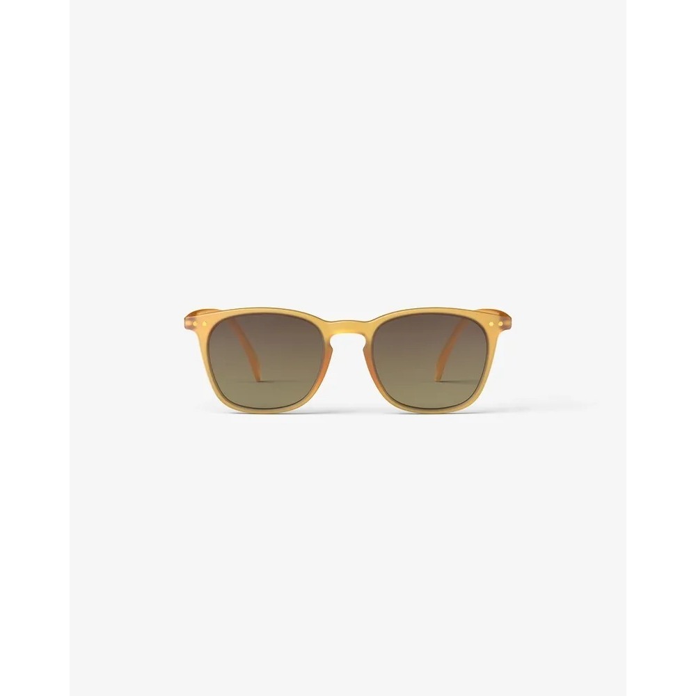 IZIPIZI | #E款 金褐色 長方框太陽眼鏡