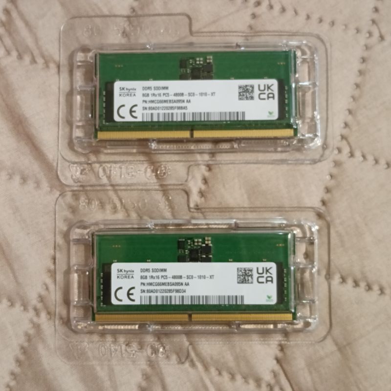 海力士筆電記憶體 DDR5 8G #二手（一年新）