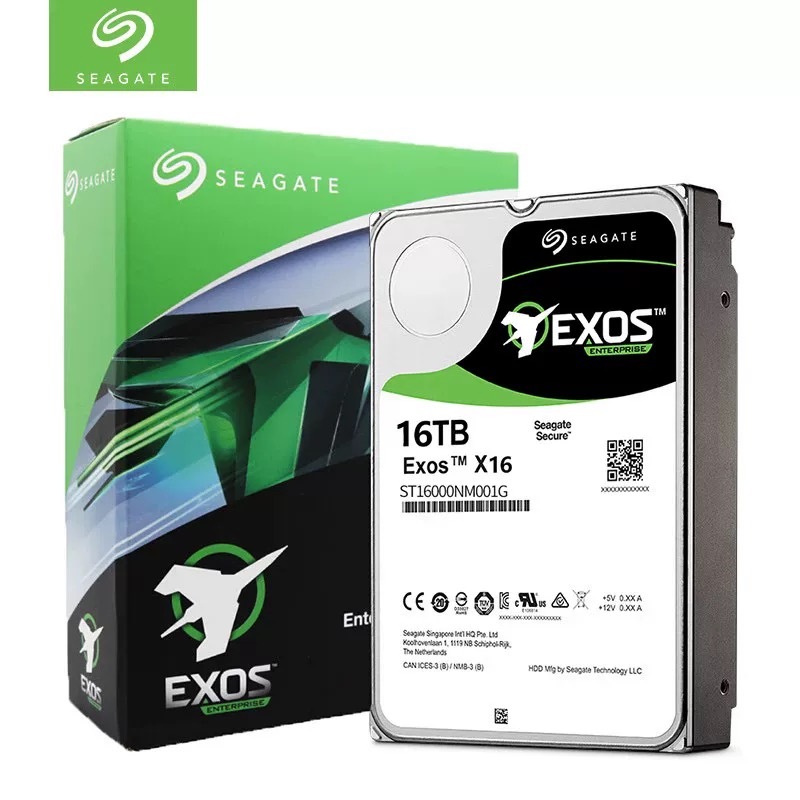 💯24H出貨💯Seagate希捷 ExosX16 ST16000NM001G 16TB 3.5吋 企業級硬碟/內置HDD