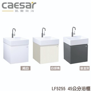 『洗樂適臺南義林店』凱撒衛浴CAESAR 45公分 開放瓷盆浴櫃組 面盆 浴櫃 面盆浴櫃組 LF5255 龍頭
