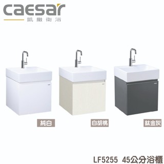 『洗樂適台南義林店』凱撒衛浴CAESAR 45公分 開放瓷盆浴櫃組 面盆 浴櫃 面盆浴櫃組 LF5255 龍頭