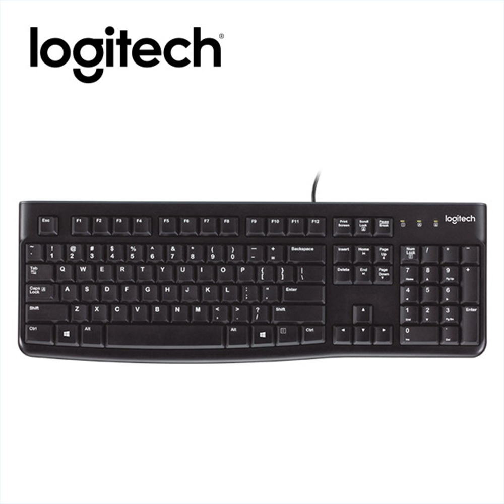 Logitech 羅技 K120 有線鍵盤【佳瑪】