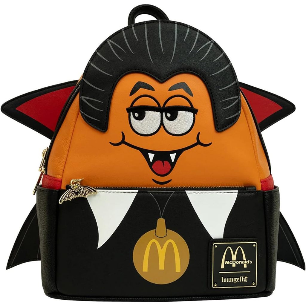 預購👍正版空運👍美國專櫃 麥當勞 McDonald's 皮革 後背包 包包 背包 Vampire Loungefly