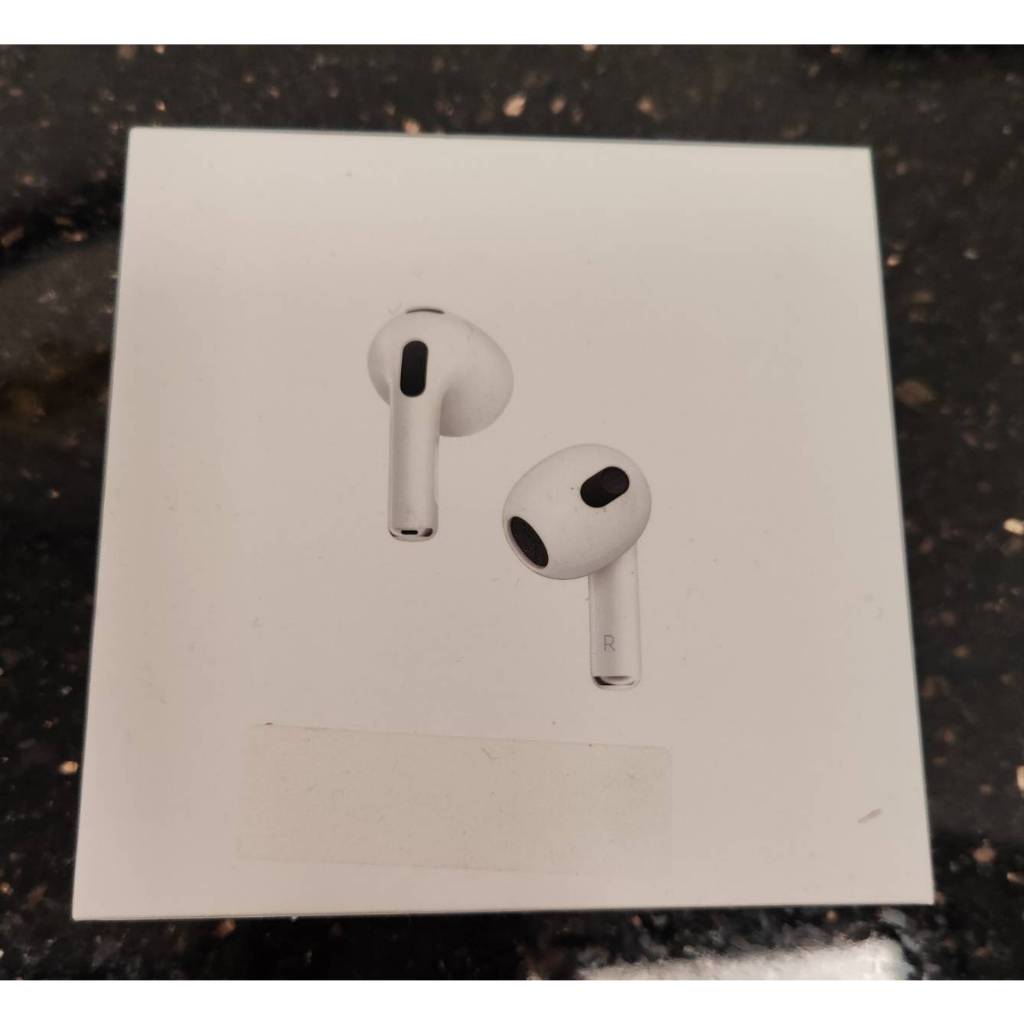 Apple原廠 AirPods3代 無線藍芽耳機(MagSafe充電盒MME73TA/A) 全新品未拆封