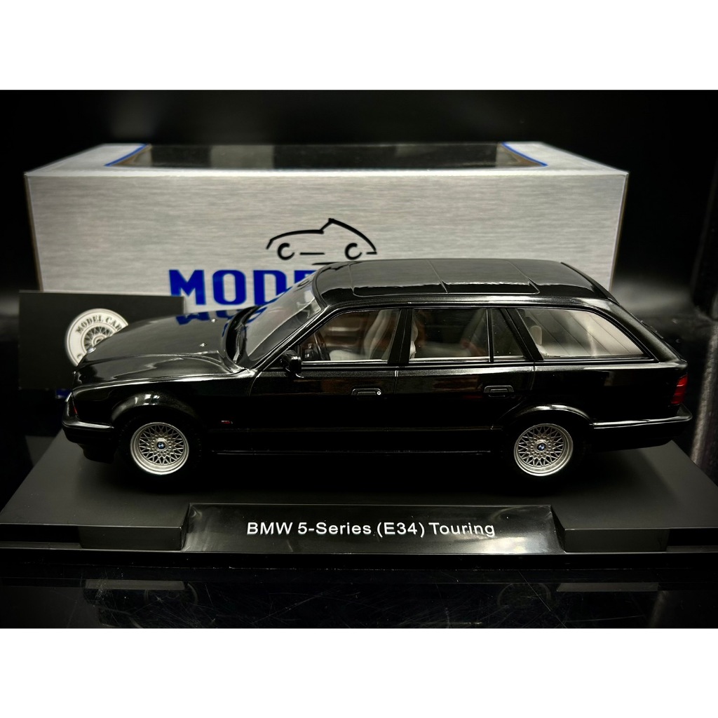 【收藏模人】MCG BMW 5 series 540i E34 Touring 金屬黑 1:18 1/18