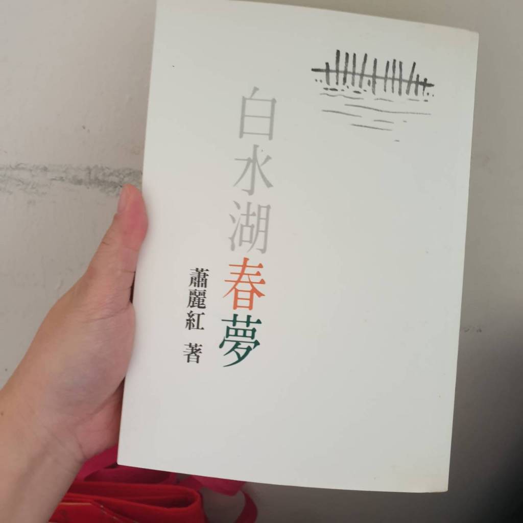 姜小舖超低價!白水湖春夢 蕭麗紅著 聯經 1997年版