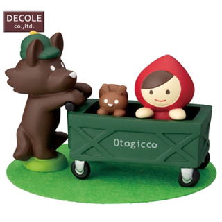 DECOLE正版 Otogicco Camp 小紅帽與大野狼 露營 公仔 擺飾