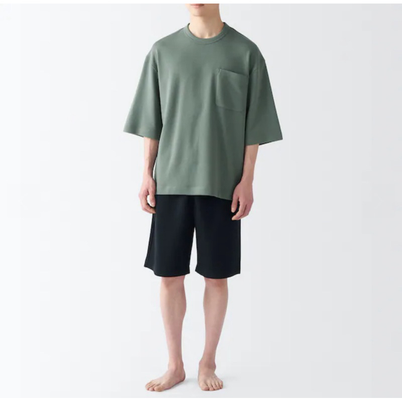 日本 無印良品 MUJI無印代購 ｜ 有機棉家居服 短袖睡衣 家居服 XS-XXL （新商品）毛巾布