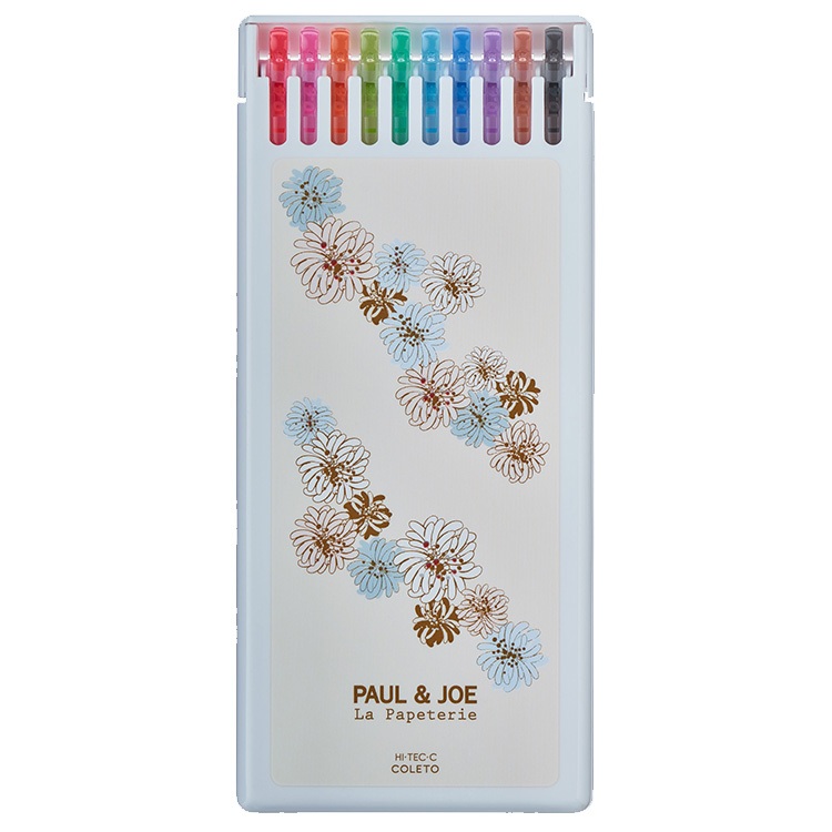 PILOT 百樂 日本限量聯名 PAUL&JOE 變芯筆芯 0.4mm 10色入 /組 LHKRF4-PJ23-10C