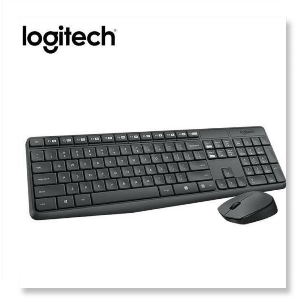 Logitech羅技  MK235無線鍵鼠組