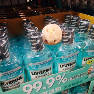 COSTCO 李施德霖 Listerine 無酒精漱口水 750毫升 Zero Mouthwash 無酒精 薄荷 精油