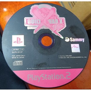 PS2 GAME_Guilty Gear X PLUS聖騎士之戰X PLUS /2手