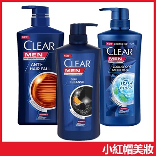 Clear MEN 淨 男用洗髮乳 650ml 男士去屑洗髮精 控油 強健髮根 清涼止癢-小紅帽美妝