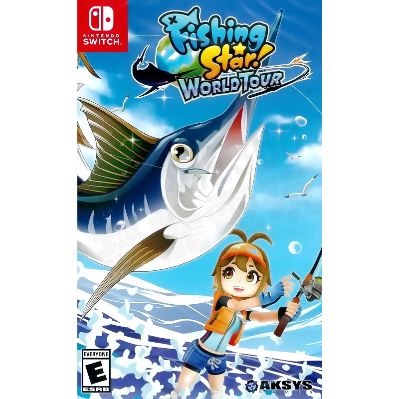 【全新未拆】任天堂 SWITCH NS 釣魚明星世界巡迴賽 FISHING STAR WORLD TOUR 中文版 台中