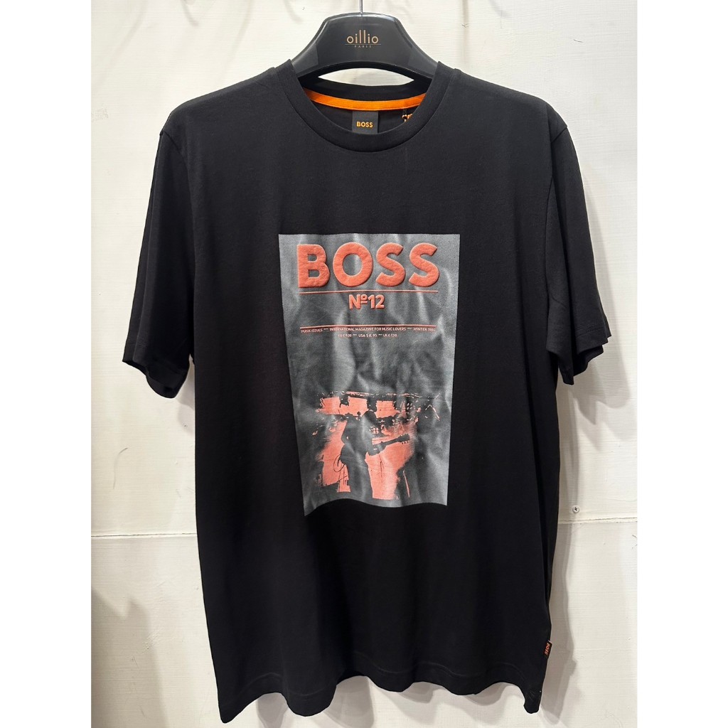 爵尚服飾🔱 HUGO BOSS 重金屬吉他手 圓領短袖 👑 短袖 T恤 短T 短袖T 衣服 服飾 休閒服