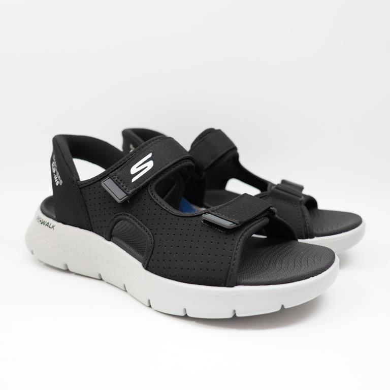 SKECHERS GO WALK FLEX SANDAL 男生款 涼鞋 229210BKGY 運動涼鞋 休閒涼鞋