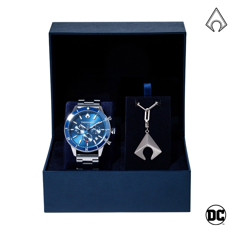 【THEODORA'S】[可選色]手錶項鍊1+1禮盒-男女款 水行俠 手錶【希奧朵拉】