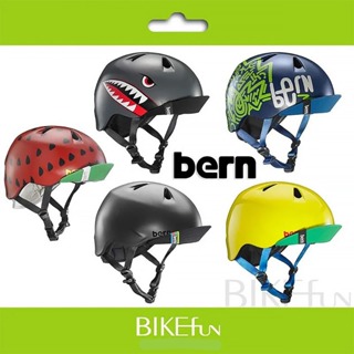 美國BERN NINO男孩兒童安全帽-5款，數量不多賣完又要等明年囉！>BIKEfun拜訪單車