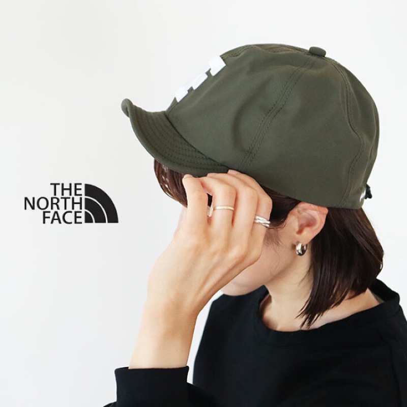 「心心選」代購 日本 The North Face GTX 防潑水短帽沿 大LOGO 可調棒球帽 NN42337