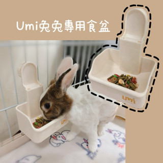 兔子食盆｜Umi兔子專用飼料碗 大容量寵物碗 龍貓飼料碗 龍貓食盆 天竺鼠食盆 兔子吃飯碗 可固定飼料碗 寵物食盆