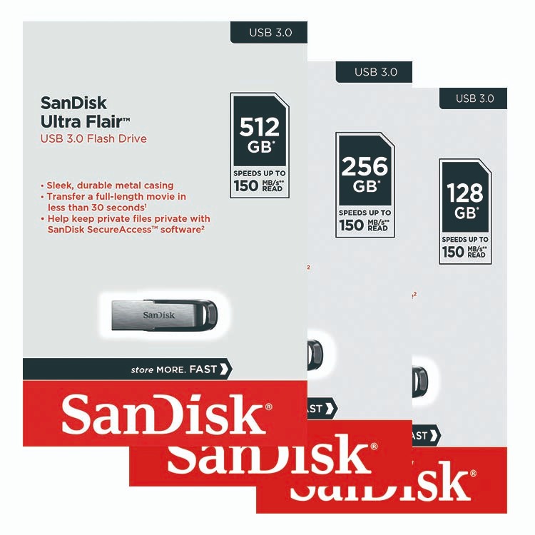 SanDisk CZ73 128GB 256GB 512GB ultra Flair USB 3.0 150MB 隨身碟