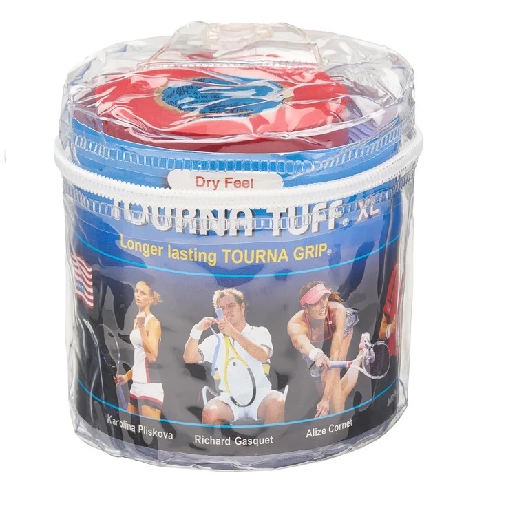 [美國製造] Tourna TUFF XL 猛汗型加強版 30條裝 握把布 吸汗帶 握把皮 手汗症 適合手汗多