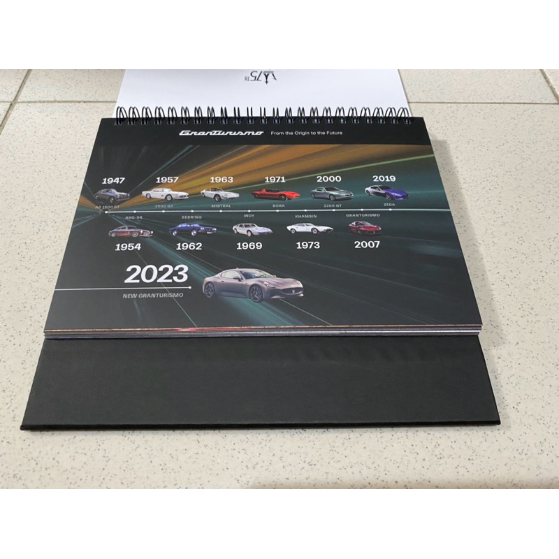 Maserati瑪莎拉蒂2024年桌曆