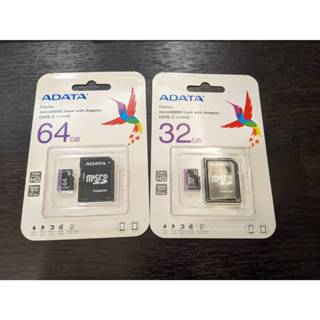 ADATA 威剛 記憶卡 32G 64G micro SDHC SDXC UHS-I C10 U1