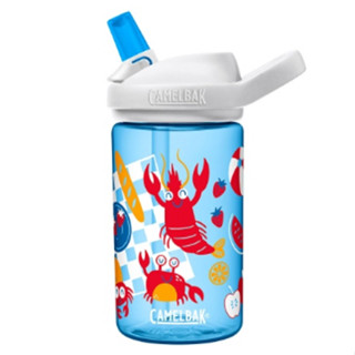 4月活動促銷~《贈防塵蓋~》美國 CAMELBAK 400ml eddy+兒童吸管運動水瓶RENEW 海洋野餐