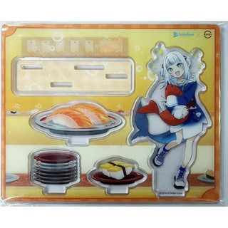 Hololive壽司郎xGawr Gura限量聯名立牌（全新未拆封）