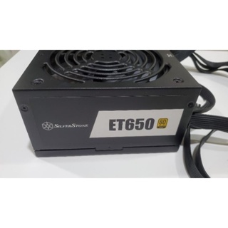 二手美品 銀欣 ET650-HG 650W 金牌 半模組 電供