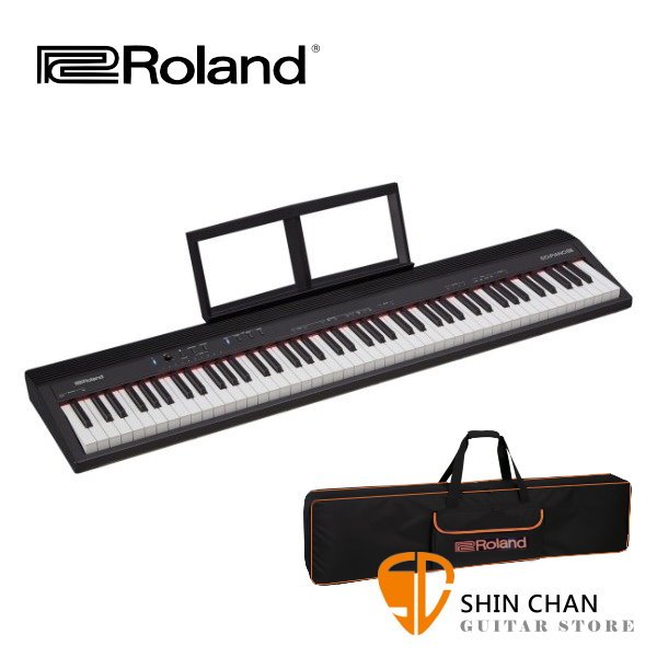 送多項好禮  Roland GO PIANO 88 電鋼琴 88鍵 / 數位鋼琴 附原廠琴袋 / 兩年保固 GO-88P