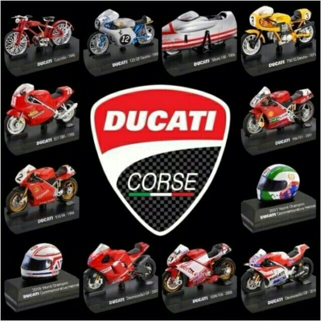 7-11 義大利杜卡迪摩托車世界大賽系列模型車 DUCATI重機模型車