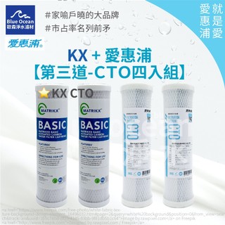 BlueOcean歐森】愛惠浦everpure / KX CTO碳棒濾心/RO濾芯