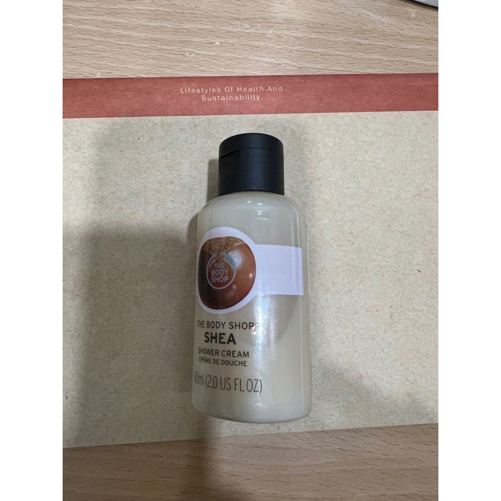 The body shop 乳油木果修護沐浴乳60ml