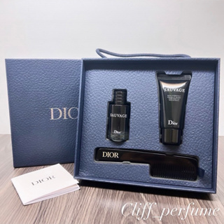 【克里夫香水店】Dior 曠野之心限量禮盒 (淡香水10ml+沐浴膠20ml+理容梳)