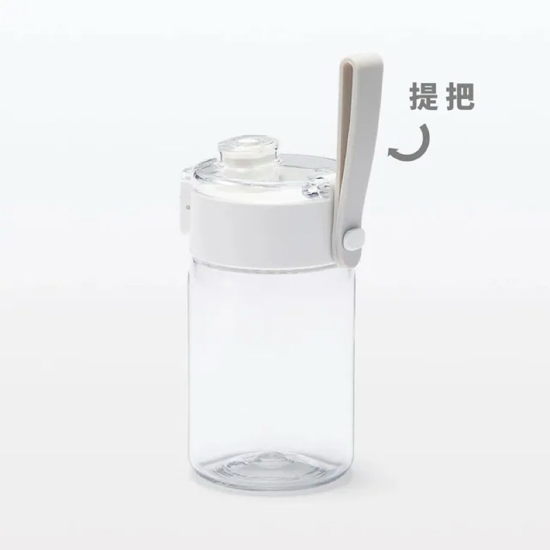 【二手】正版 無印良品 muji 攜帶式透明水壺350ml