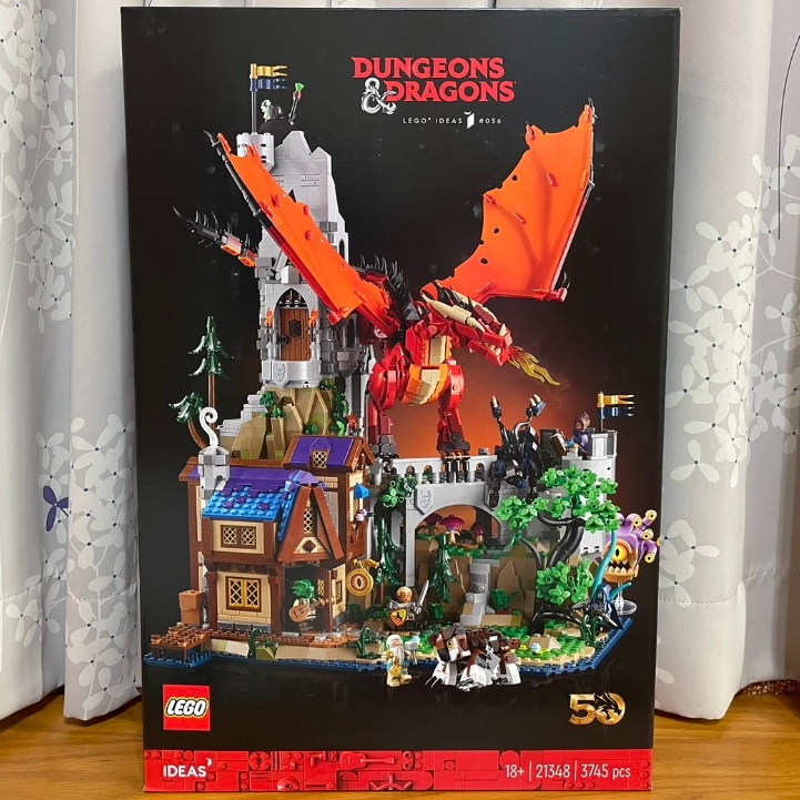 【椅比呀呀|高雄屏東】LEGO 樂高 21348 龍與地下城：紅龍傳奇 Dungeons &amp; Dragons D&amp;D