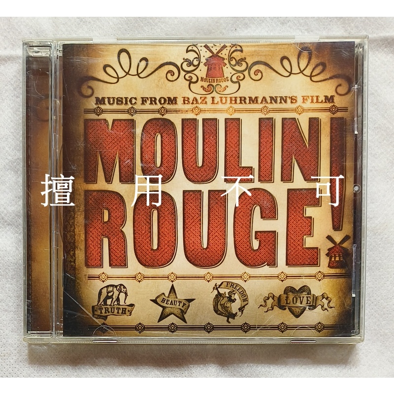 O.S.T. 原聲帶 Moulin Rouge 紅磨坊電影原聲帶