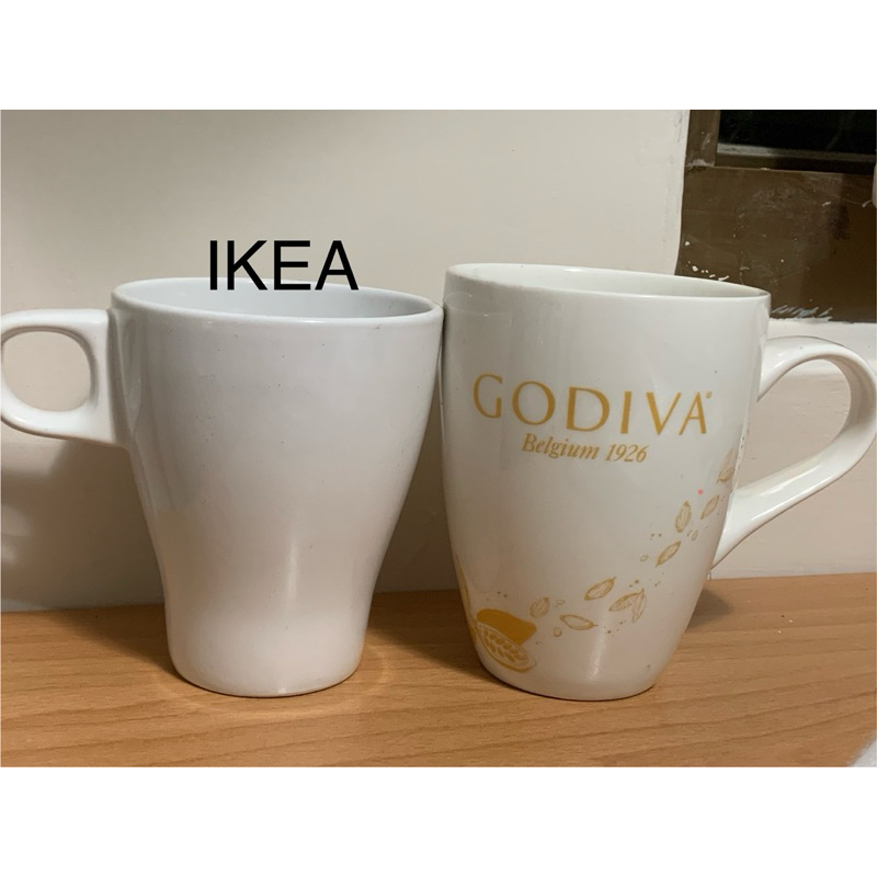 全新馬克杯，IKEA*1,GODIVA*1