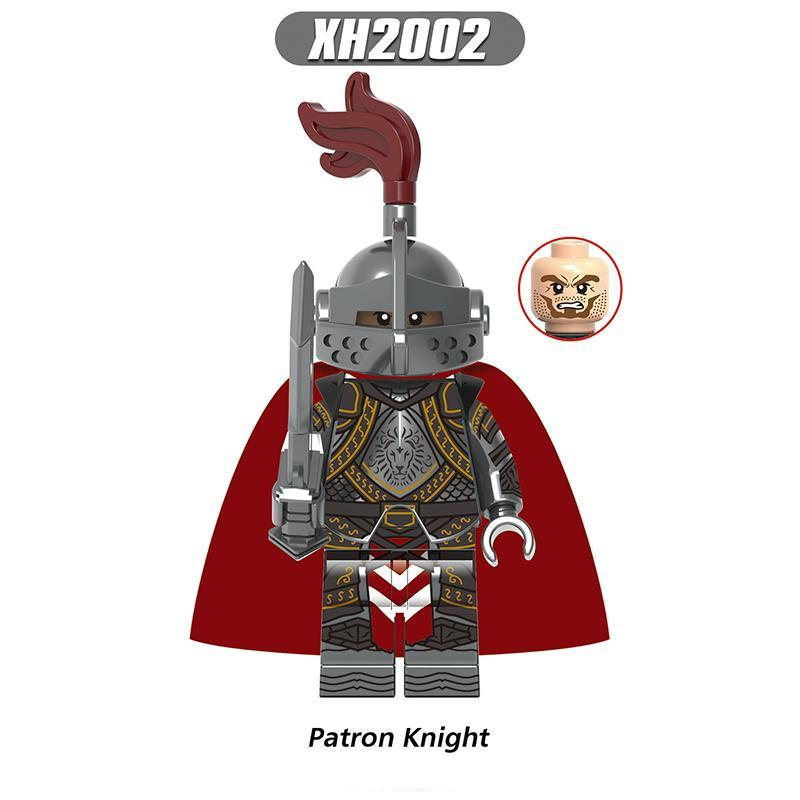 裝備 人偶 士兵 騎士 中古 城堡 相容 樂高 LEGO XH2002