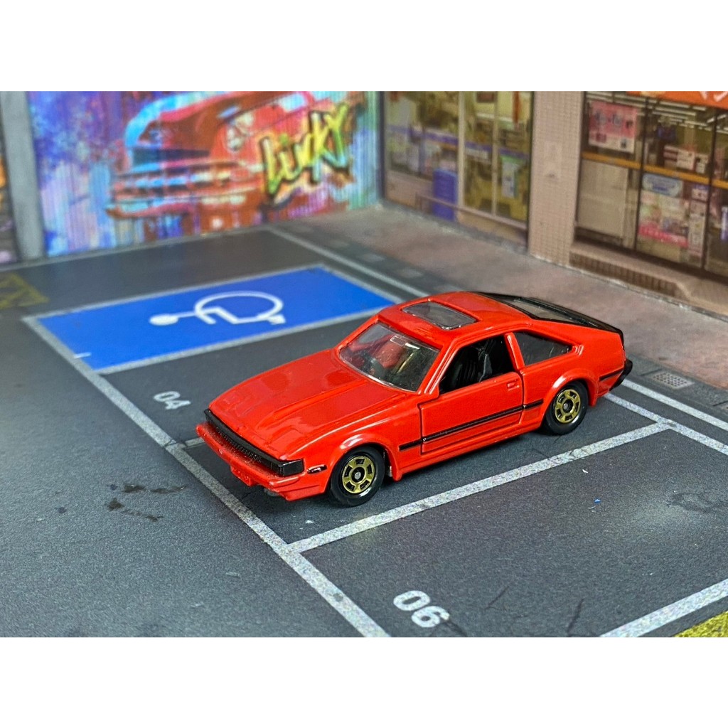 TOMICA-A17-無盒戰損-CELICAX 2800GT-紅