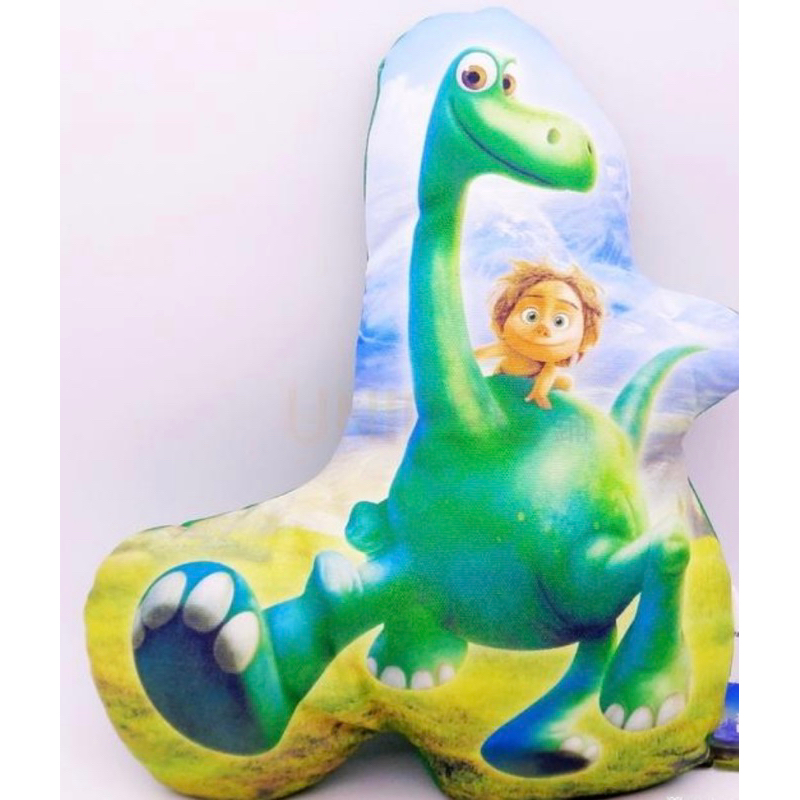 皮克斯電影 恐龍當家 阿羅 小巴 造型抱枕 靠枕 The Good Dinosaur