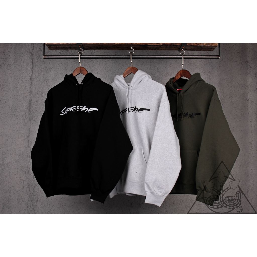 【HYDRA】Supreme Futura Hoodie 電繡 字體 刷毛 帽踢 帽T【SUP646】