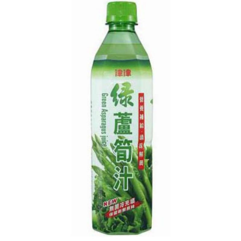 津津綠蘆筍汁600ml (24入)限超商取貨