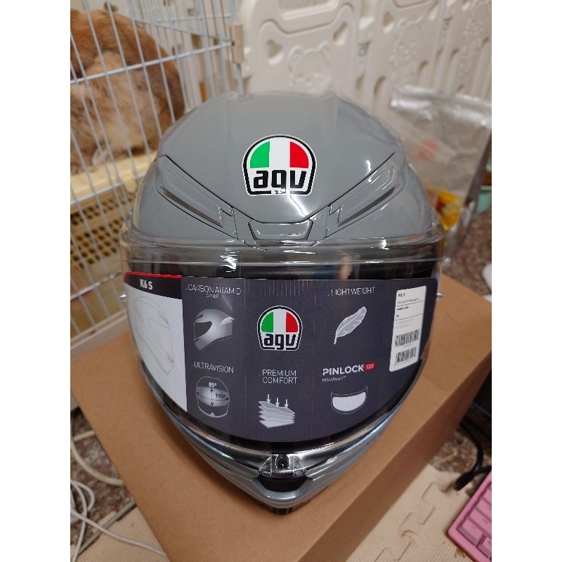 AGV K6S 新版 M 水泥灰 自取11000