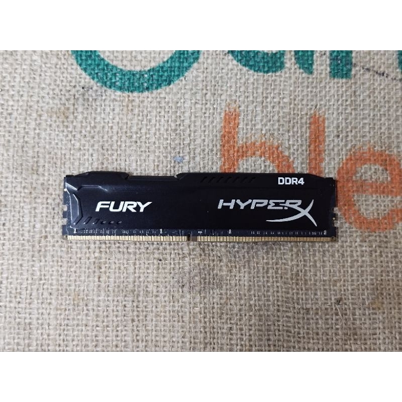 Kingston HyperX Fury DDR4-2666 8G HX426C15FBK2/16 超頻記憶體