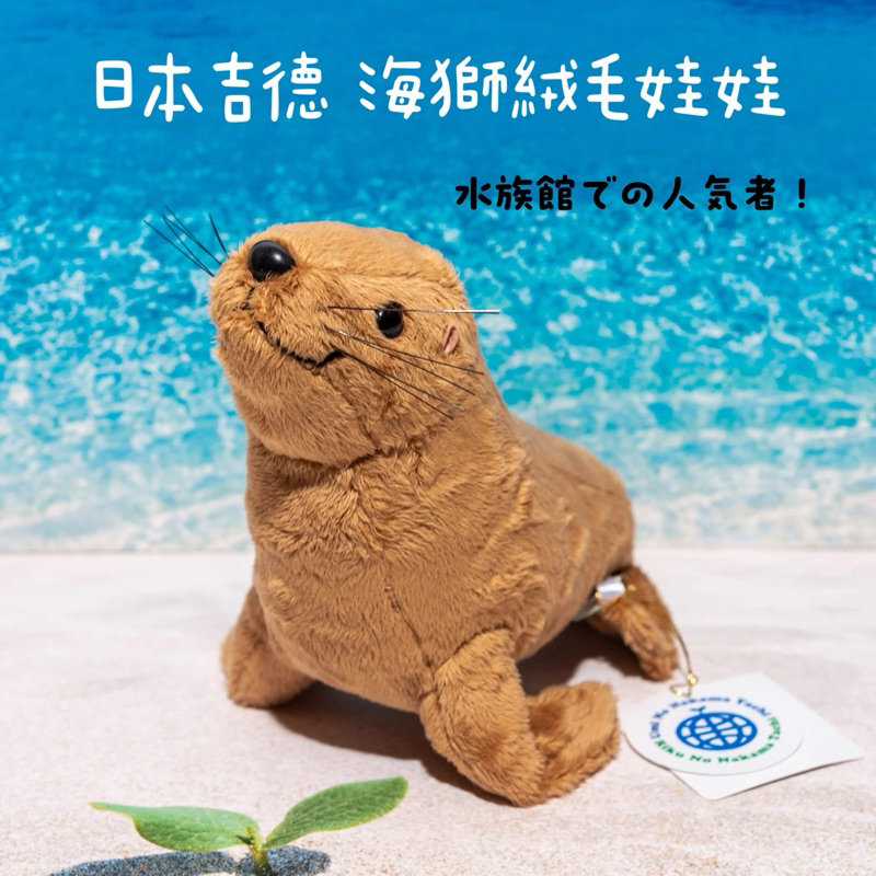 ★刺蝟秘密基地★ 日本 吉德 海獅 海洋生物 海生 絨毛娃娃 玩偶 娃娃 公仔